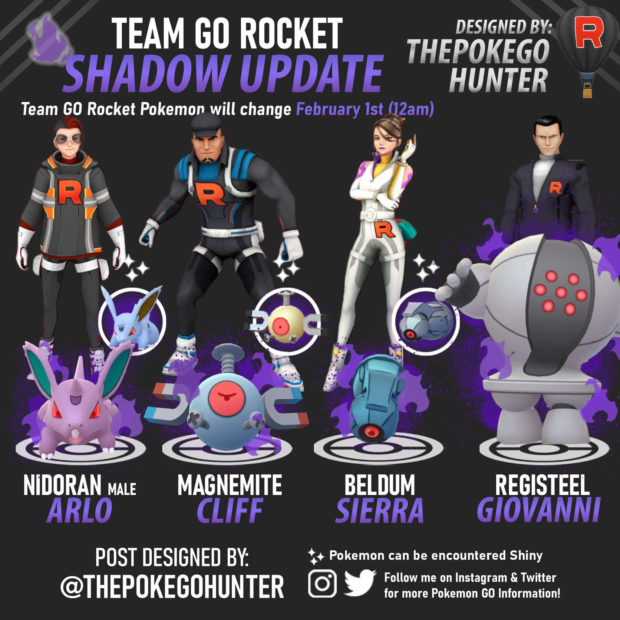 Team GO Rocket Takeover: Shadow Registeel